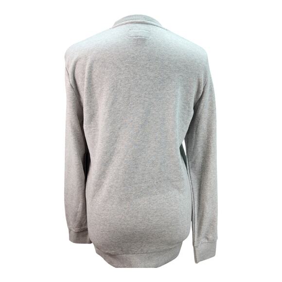 NWT Shaquille O'Neal Sweatshirt Men's XLG Gray Blue French Terry Crew Sporty NEW - Picture 3 of 12